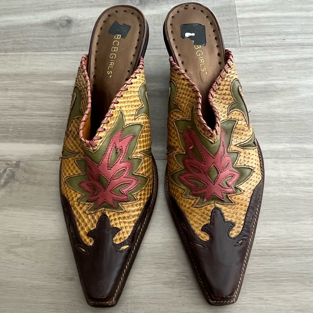 Snip-toe Mules